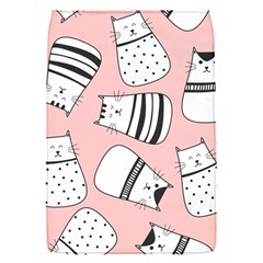 Cute Cats Cartoon Seamless-pattern Removable Flap Cover (s) by Vaneshart