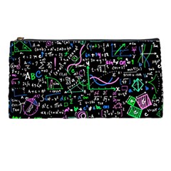 Math-linear-mathematics-education-circle-background Pencil Case by Vaneshart