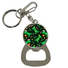 Christmas-funny-pattern Dinosaurs Bottle Opener Key Chain by Vaneshart