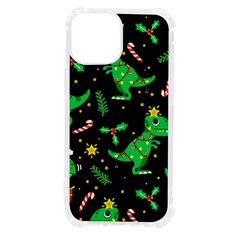 Christmas-funny-pattern Dinosaurs Iphone 13 Mini Tpu Uv Print Case by Vaneshart