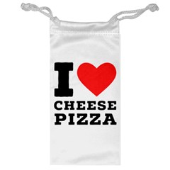 I Love Cheese Pizza Jewelry Bag by ilovewhateva