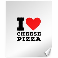 I Love Cheese Pizza Canvas 16  X 20  by ilovewhateva