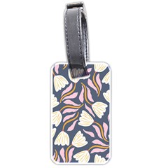 Flowers Pattern Floral Pattern Luggage Tag (one Side)