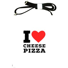 I Love Cheese Pizza Shoulder Sling Bag by ilovewhateva