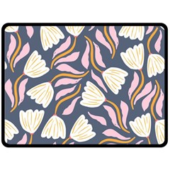 Flowers Pattern Floral Pattern Two Sides Fleece Blanket (large) by Vaneshop