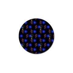 Background Pattern Graphic Golf Ball Marker (10 Pack)