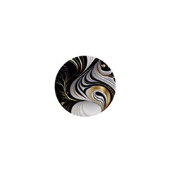 Pattern Gold Marble 1  Mini Magnets by Vaneshop