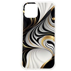 Pattern Gold Marble Iphone 12 Pro Max Tpu Uv Print Case by Vaneshop