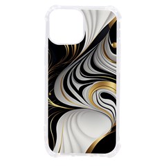 Pattern Gold Marble Iphone 13 Mini Tpu Uv Print Case by Vaneshop