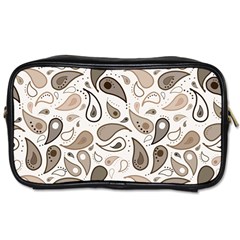 Paisley Pattern Background Graphic Toiletries Bag (one Side) by Vaneshop