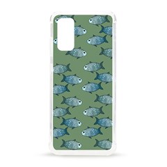 Fishes Pattern Background Theme Samsung Galaxy S20 6 2 Inch Tpu Uv Case by Vaneshop