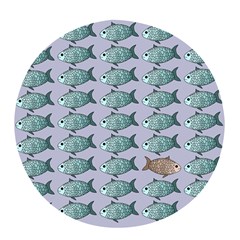 Fishes Pattern Background Theme Art Pop Socket (white)