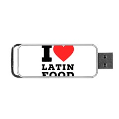 I Love Latin Food Portable Usb Flash (one Side) by ilovewhateva
