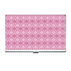 Pattern Print Floral Geometric Business Card Holder