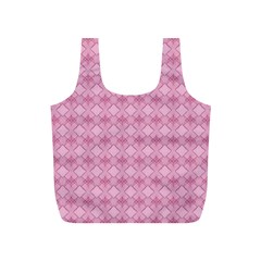 Pattern Print Floral Geometric Full Print Recycle Bag (S)