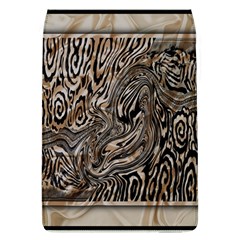 Zebra Abstract Background Removable Flap Cover (l) by Vaneshop