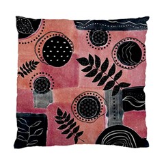 Abstract Pattern Floral Wall Art Standard Cushion Case (two Sides)