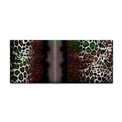 Leopard Animal Shawl Honeycomb Hand Towel by Vaneshop