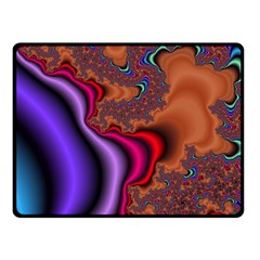 Colorful Piece Abstract Fleece Blanket (small) by Vaneshop