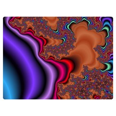 Colorful Piece Abstract Premium Plush Fleece Blanket (extra Small) by Vaneshop