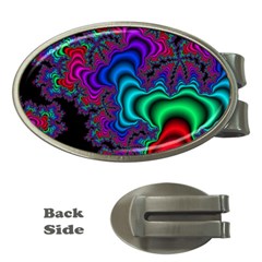 Abstract Piece Color Money Clips (Oval) 