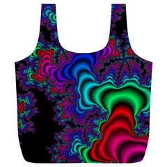 Abstract Piece Color Full Print Recycle Bag (xl)