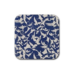 Bird Animal Animal Background Rubber Coaster (Square)