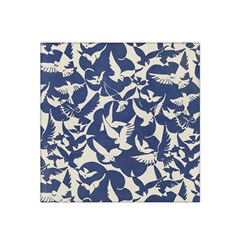 Bird Animal Animal Background Satin Bandana Scarf 22  x 22 