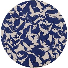 Bird Animal Animal Background UV Print Round Tile Coaster