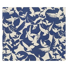 Bird Animal Animal Background Premium Plush Fleece Blanket (Small)