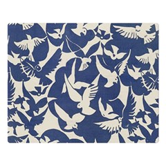 Bird Animal Animal Background Premium Plush Fleece Blanket (Large)