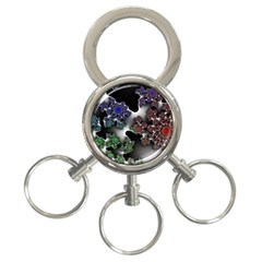 Piece Graphic 3-Ring Key Chain