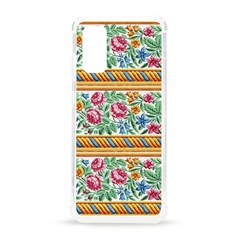 Flower Fabric Design Samsung Galaxy S20 6 2 Inch Tpu Uv Case by Vaneshop