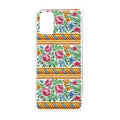 Flower Fabric Design Samsung Galaxy S20plus 6 7 Inch Tpu Uv Case by Vaneshop