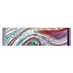 Abstract Background Ornamental Oblong Satin Scarf (16  X 60 ) by Vaneshop