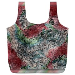 Design Pattern Scarf Gradient Full Print Recycle Bag (xl)