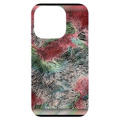 Design Pattern Scarf Gradient Iphone 14 Pro Black Uv Print Case