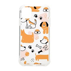 Seamless Pattern Of Cute Dog Puppy Cartoon Funny And Happy Iphone 11 Tpu Uv Print Case