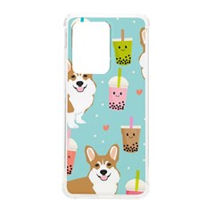 Welsh Corgi Boba Tea Bubble Cute Kawaii Dog Breed Samsung Galaxy S20 Ultra 6 9 Inch Tpu Uv Case by Wav3s