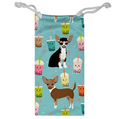 Chihuahua Bubble Kawaii Boba Tea Cute Dog Jewelry Bag