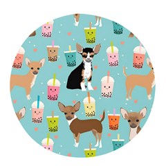 Chihuahua Bubble Kawaii Boba Tea Cute Dog Pop Socket by Wav3s