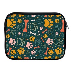 Dog Paw Colorful Fabrics Digitally Apple Ipad 2/3/4 Zipper Cases by Wav3s