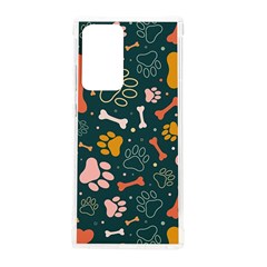 Dog Paw Colorful Fabrics Digitally Samsung Galaxy Note 20 Ultra Tpu Uv Case by Wav3s