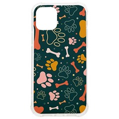 Dog Paw Colorful Fabrics Digitally Iphone 12/12 Pro Tpu Uv Print Case by Wav3s