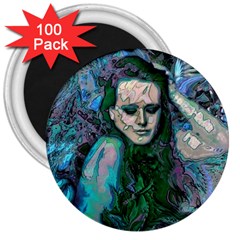 Alphonse Woman 3  Magnets (100 Pack) by MRNStudios