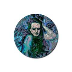 Alphonse Woman Rubber Coaster (Round)