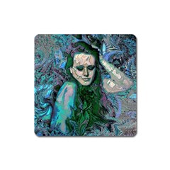 Alphonse Woman Square Magnet by MRNStudios