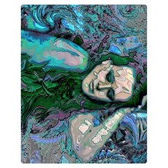 Alphonse Woman Two Sides Premium Plush Fleece Blanket (medium) by MRNStudios