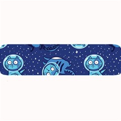 Cat Spacesuit Space Suit Astronaut Pattern Large Bar Mat