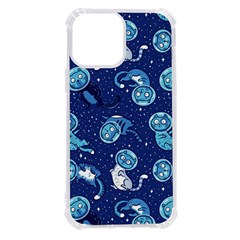 Cat Spacesuit Space Suit Astronaut Pattern Iphone 13 Pro Max Tpu Uv Print Case by Wav3s